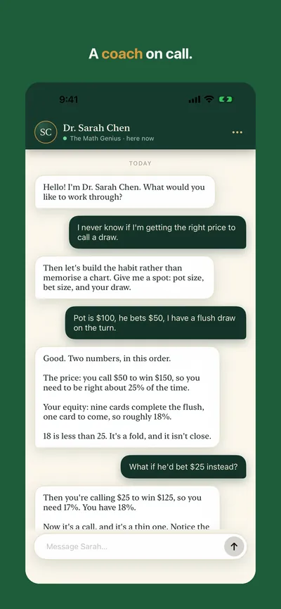 Poker Coach screenshot 1
