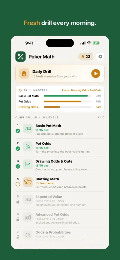 Poker Math screenshot 1 of 5