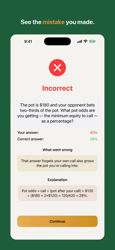 Poker Math screenshot 3 of 5